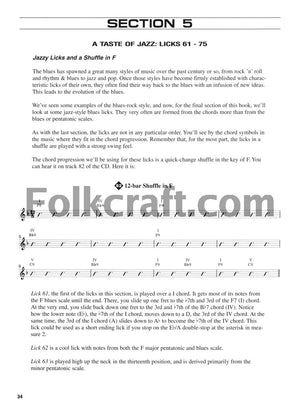 Blues Licks You Can Use,New