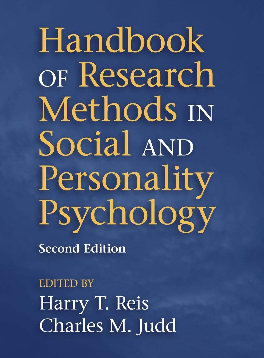 Handbook of Research Methods in Social and Personality Psychology,Used