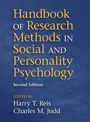 Handbook of Research Methods in Social and Personality Psychology,Used