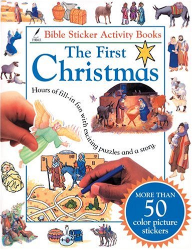 Bible Sticker Activity BookThe First Christmas,Used