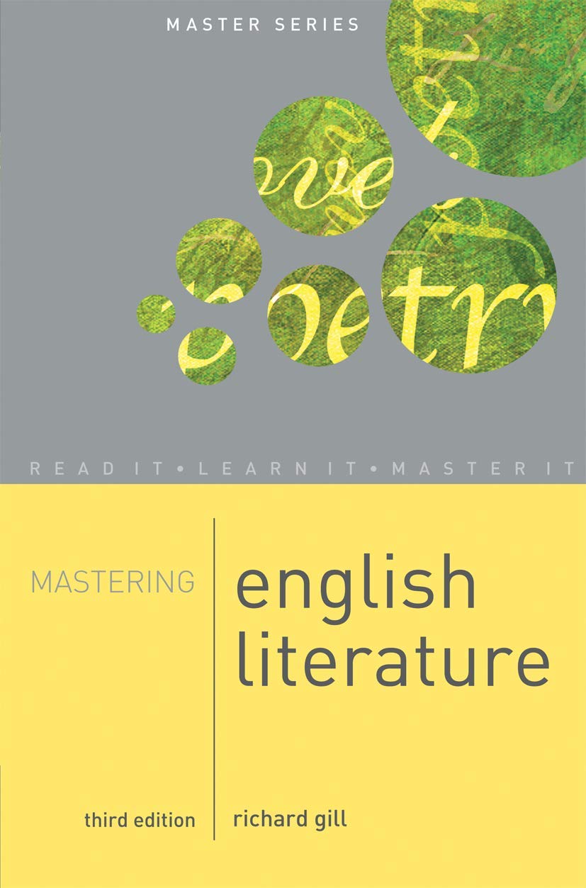Mastering English Literature (Macmillan Master Series, 34)