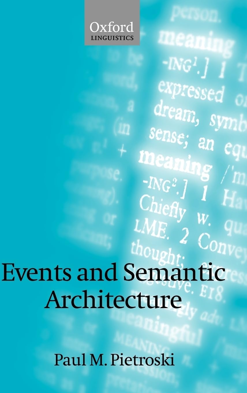 Events and Semantic Architecture,Used