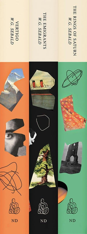 Three Book Sebald Set: The Emigrants, The Rings Of Saturn, And Vertigo,New