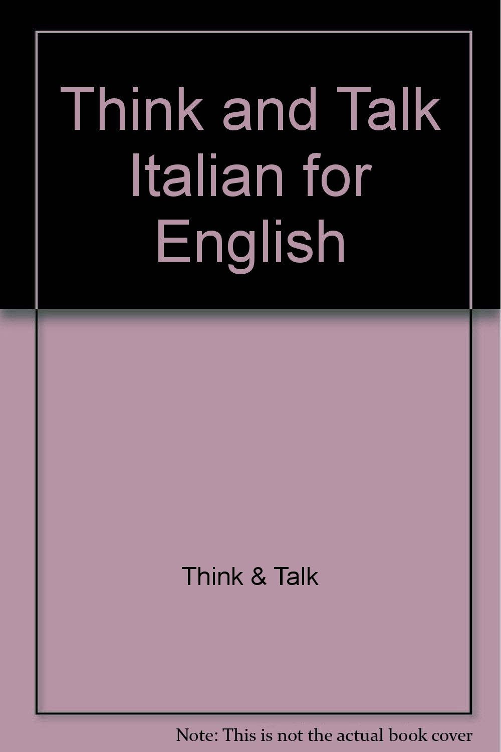 Italian: Think And Talk,Used