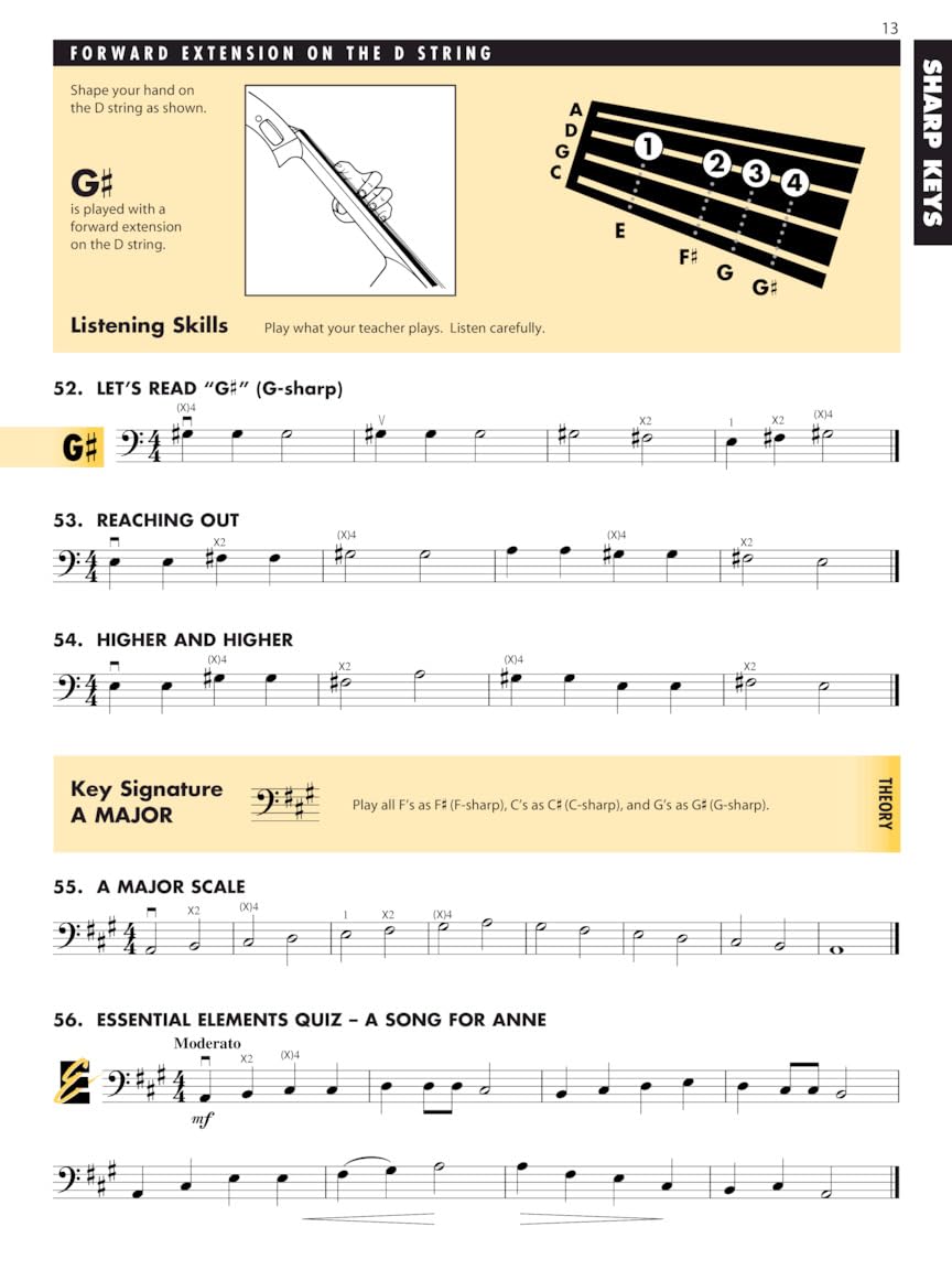 Essential Elements For Strings Cello Book 2 W/Eei  Comprehensive Method For Beginner And Intermediate Players  Includes Online L,Used