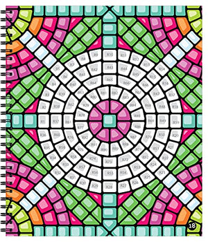 Brain Games  Sticker by Number: Mosaic (20 Complex Images to Sticker),New