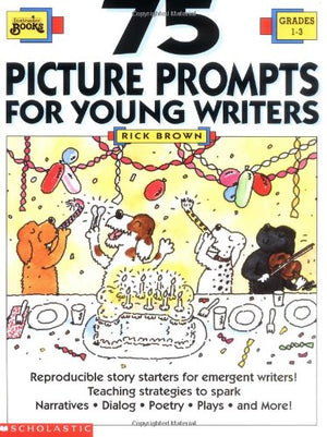 75 Picture Prompts For Young Writers (Grades 13),Used