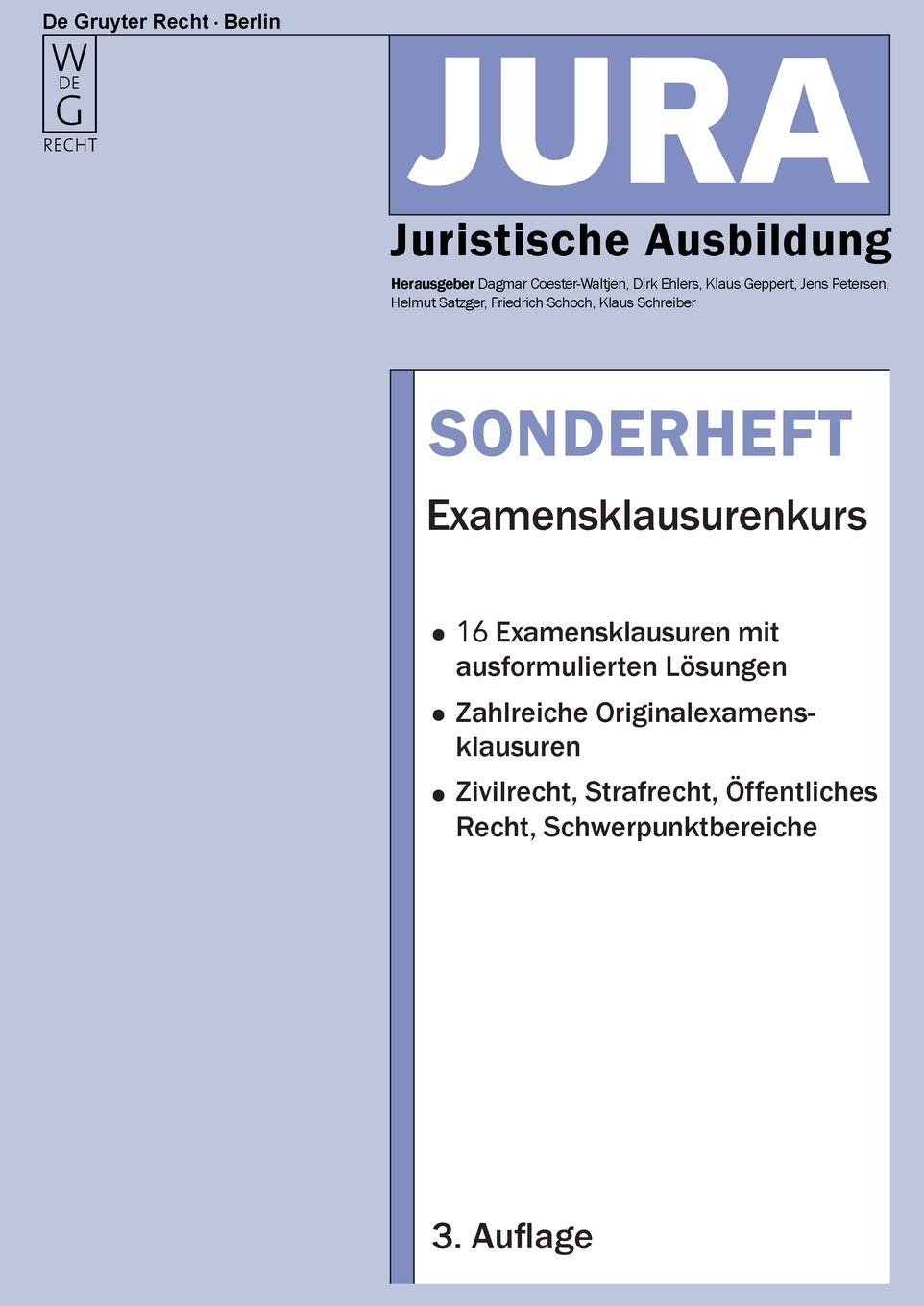 Examensklausurenkurs (JuraSonderheft) (German Edition),Used