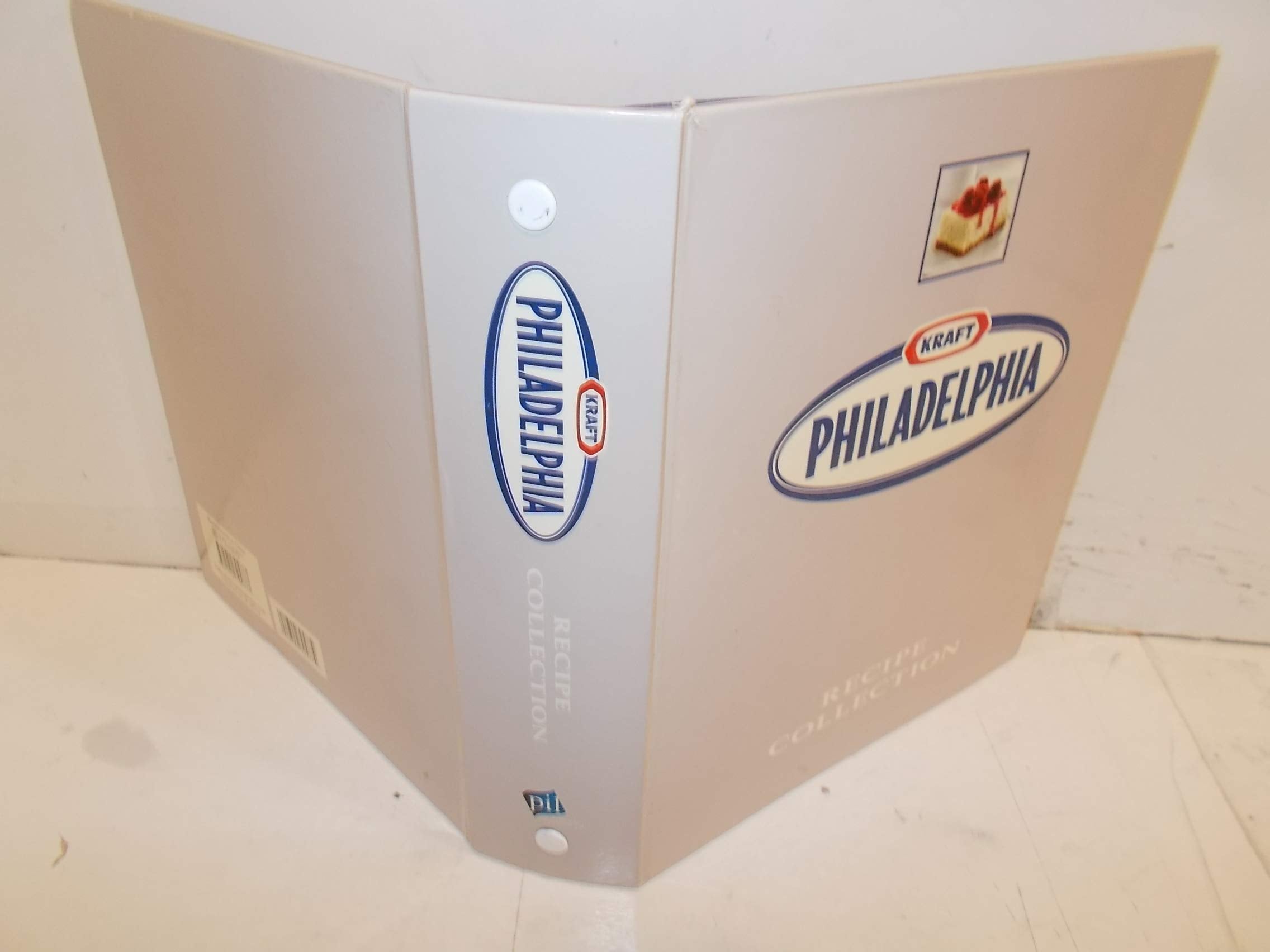 Philadelphia Cream Cheese Recipe Collection in 3Ring Binder,Used