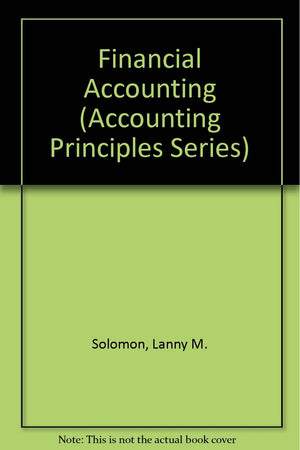 Financial Accounting: The Foundation for Business Success (Accounting Principles Series),Used