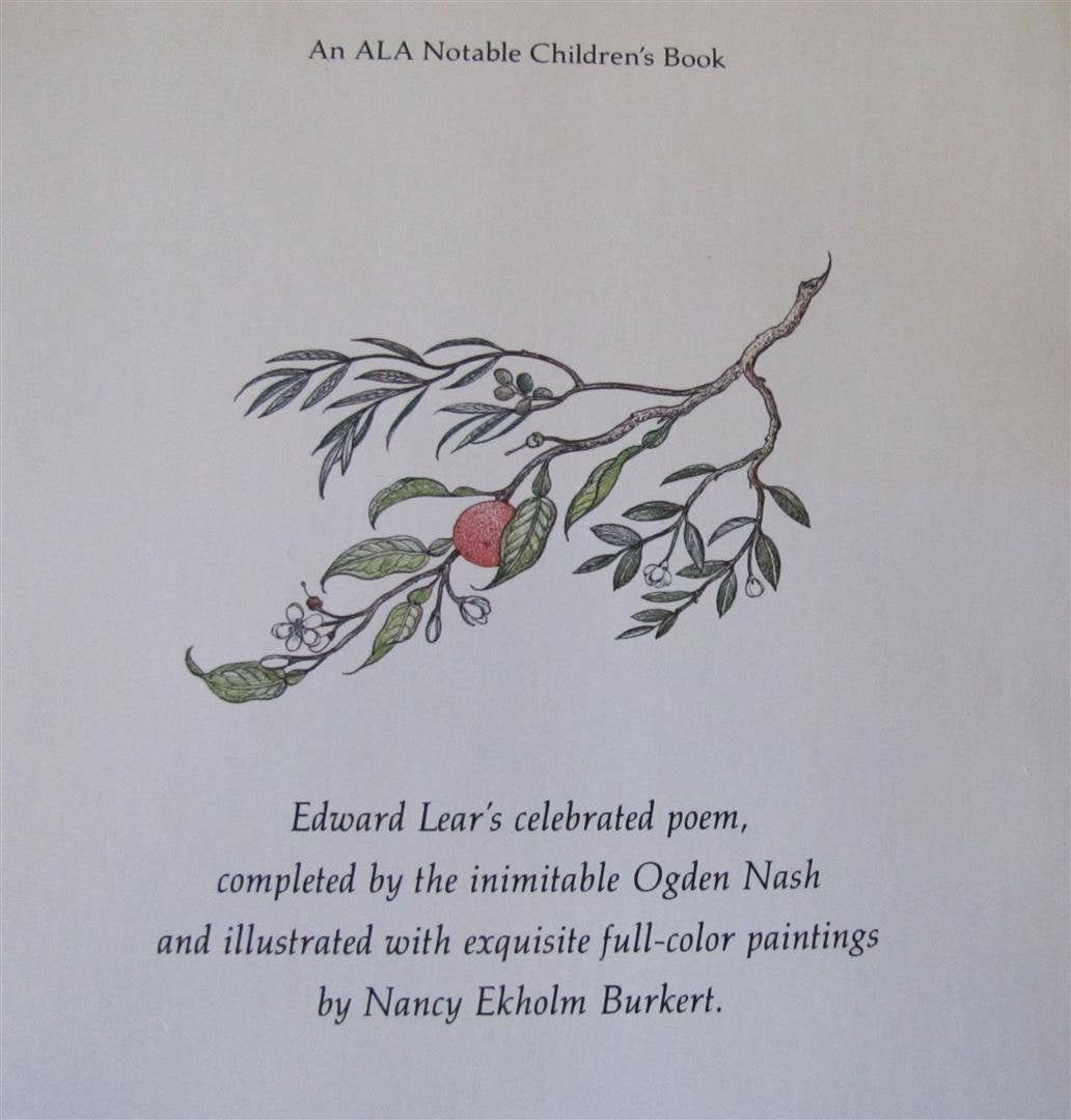 Edward Lear's the Scroobious Pip,Used