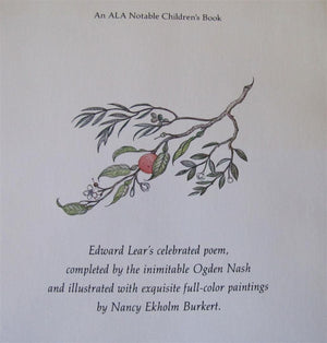 Edward Lear's the Scroobious Pip,Used