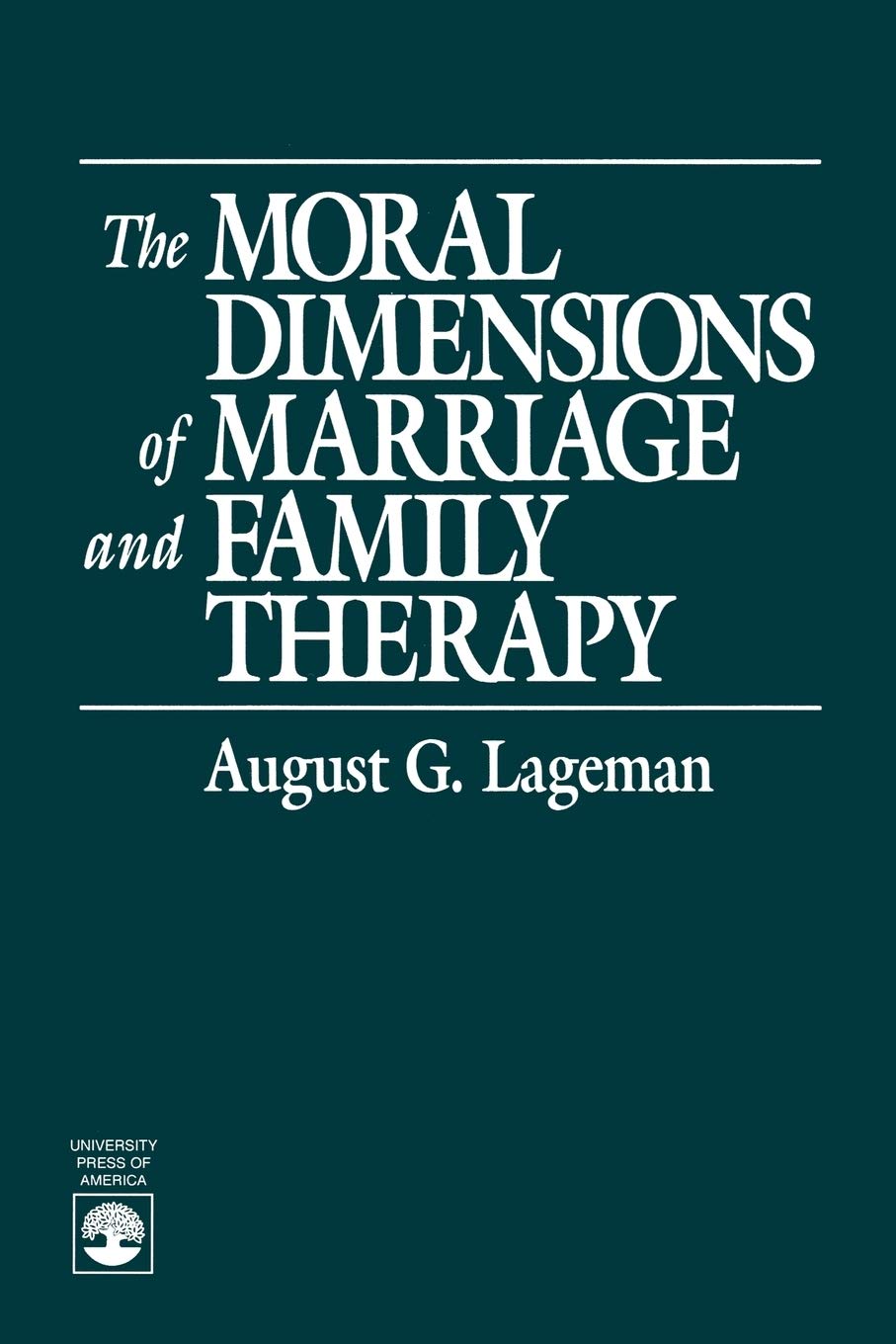 The Moral Dimensions Of Marriage And Family Therapy,Used