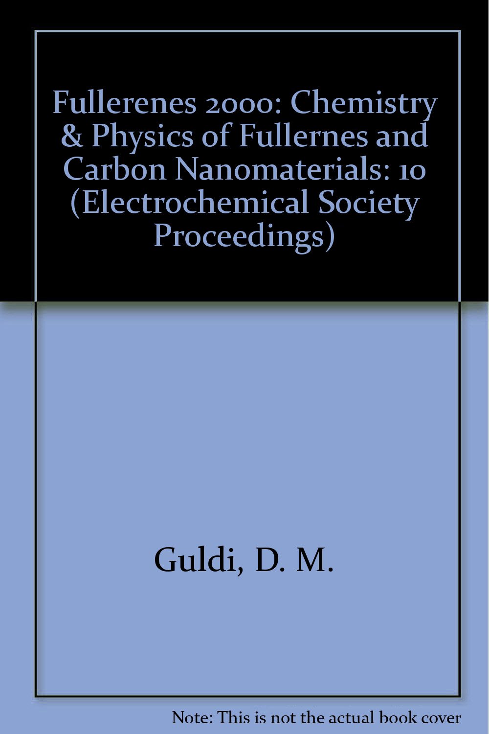 Fullerenes 2000: Chemistry & Physics of Fullernes and Carbon Nanomaterials: 10 (Electrochemical Society Proceedings),Used