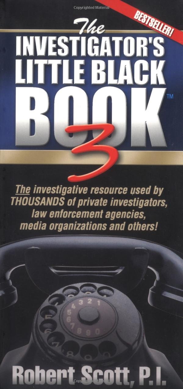The Investigator'S Little Black Book 3,New