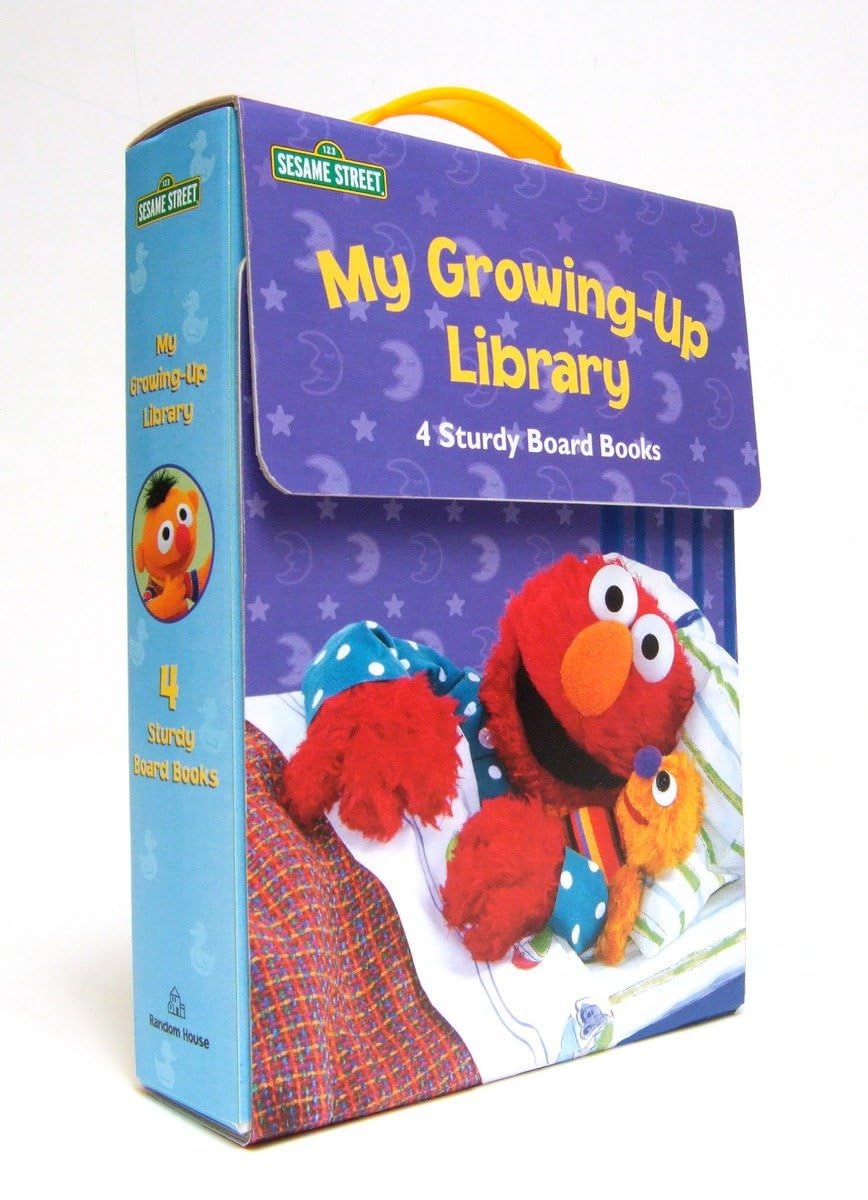 My GrowingUp Library: Sesame Street Board Books Too Big for Diapers / Big Enough for a Bed / Too Big for Bottles / Big Enough ,Used