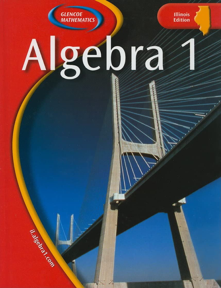 Illinois Algebra 1 (Glencoe Mathematics),Used