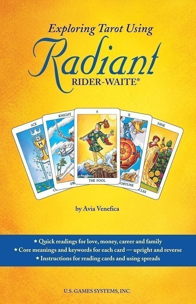 Exploring Tarot Using Radiant RiderWaite Book,Used