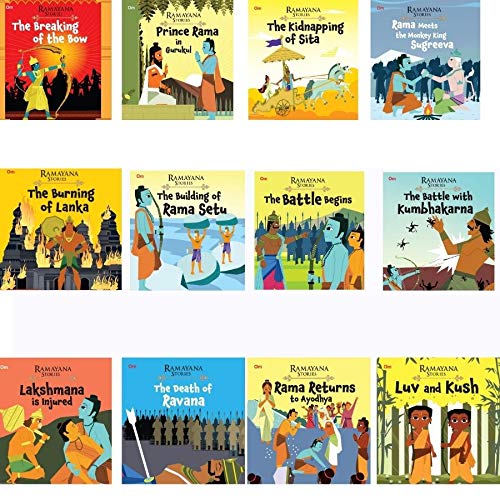 Ramayana Stories (Set Of 12 Books)