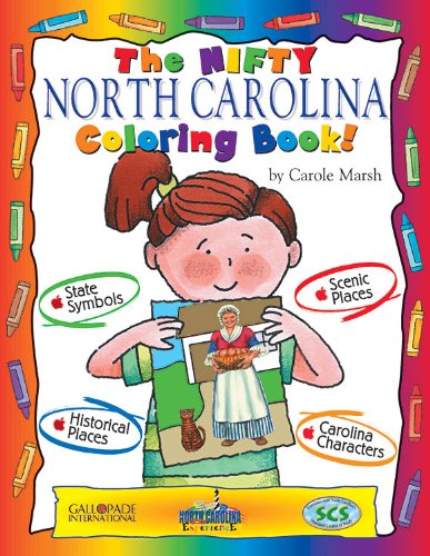 The Nifty North Carolina Coloring Book (The North Carolina Experience),Used