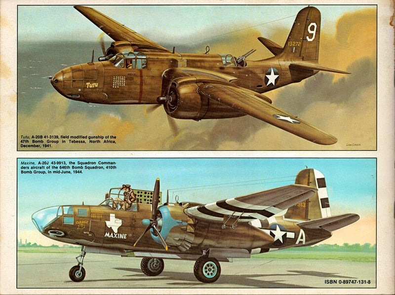 A20 Havoc in Action  Aircraft No. 56,Used
