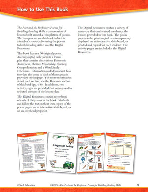 Poems for Building Reading Skills Level 1 (The Poet and the Professor),New