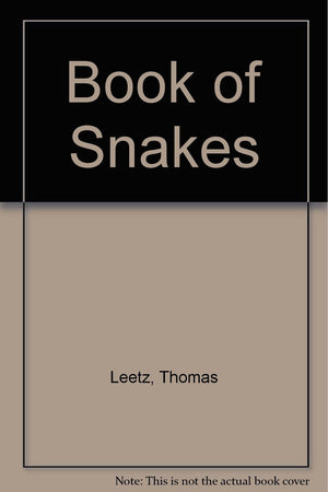 The T.F.H. Book of Snakes,Used