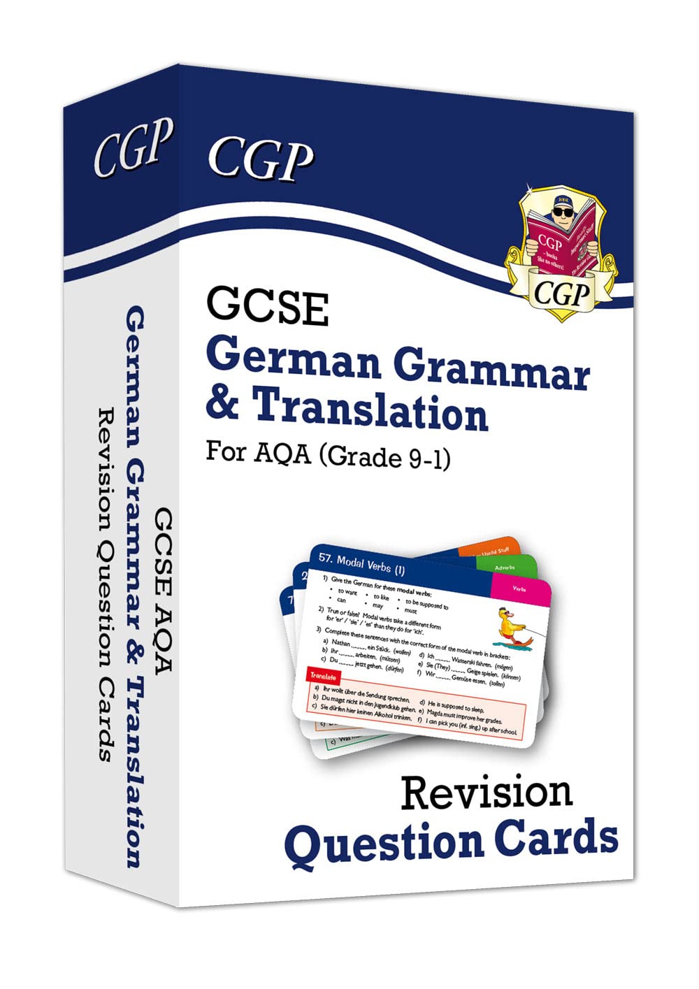 New Grade 91 GCSE AQA German: Grammar & Translation Revision Question Cards: perfect for catchup and the 2022 and 2023 exams (,New