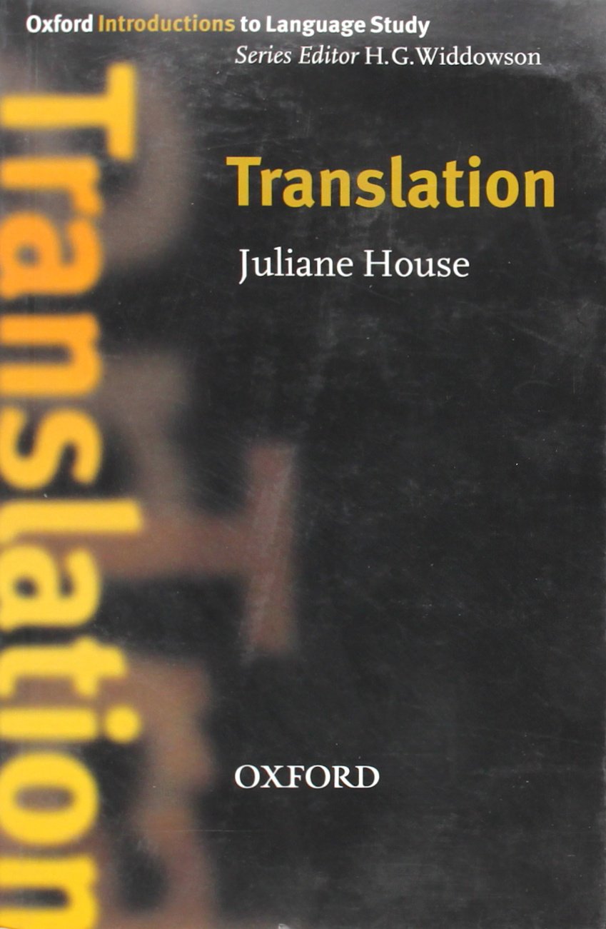 Translation (Oxford Introduction to Language Study Series),Used