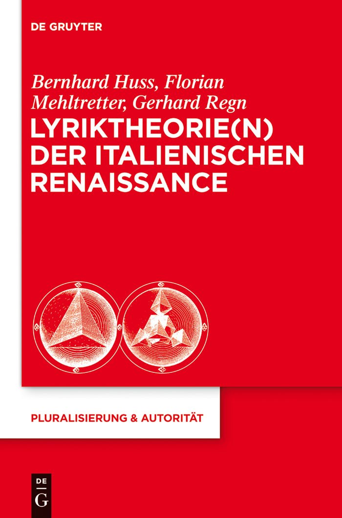 Lyriktheorie(n) der italienischen Renaissance (Pluralisierung & Autoritt, 30) (German Edition),Used