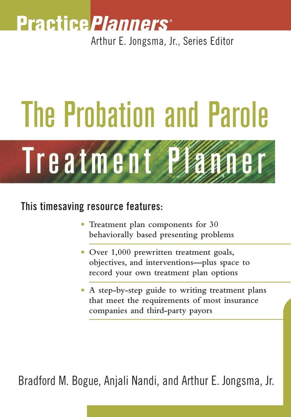 The Probation and Parole Treatment Planner,Used