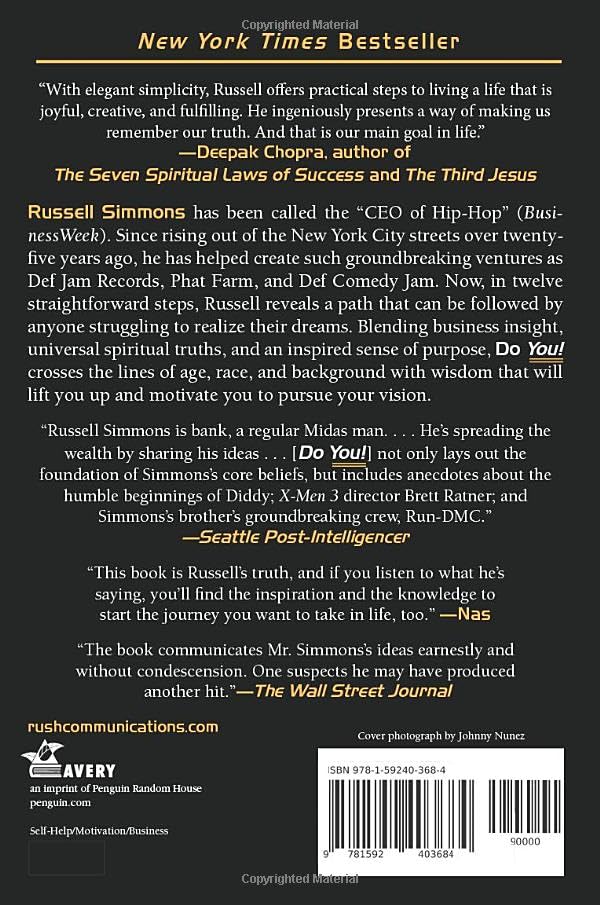 Do You!: 12 Laws to Access the Power in You to Achieve Happiness and Success,Used