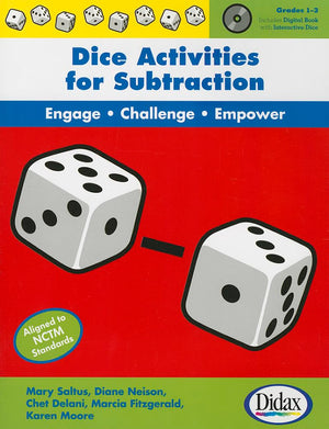 Dice Activities For Subtraction, Grades 13,Used