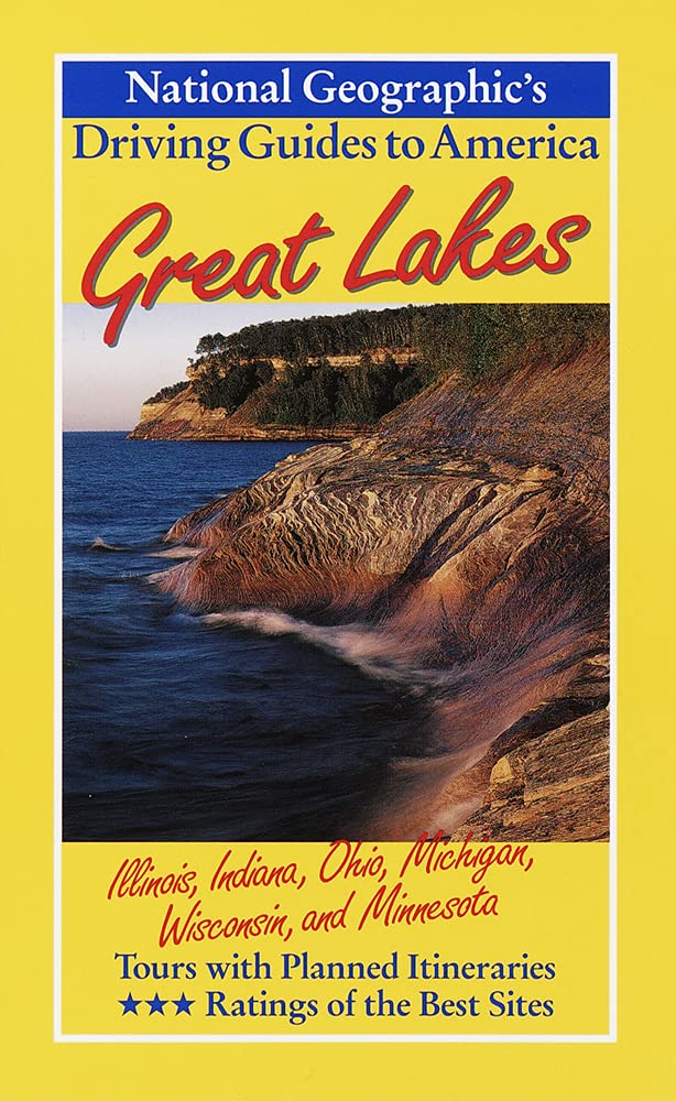 National Geographic Driving Guide to America, Great Lakes,Used