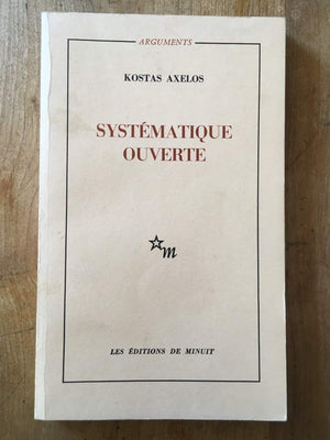 Systmatique ouverte,Used