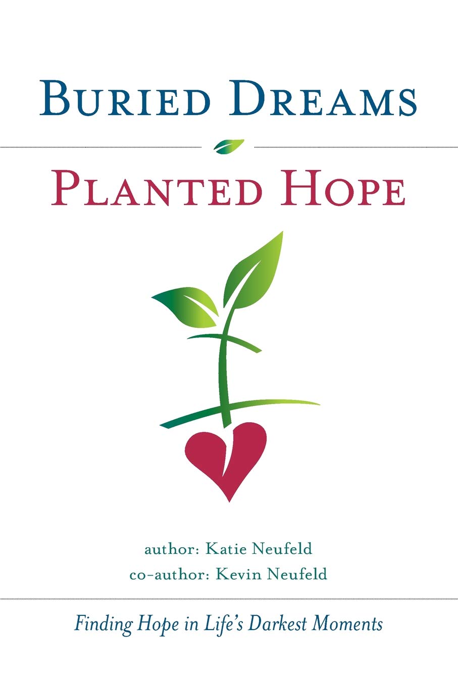 Buried Dreams Planted Hope: Finding Hope in Life's Darkest Moments,Used