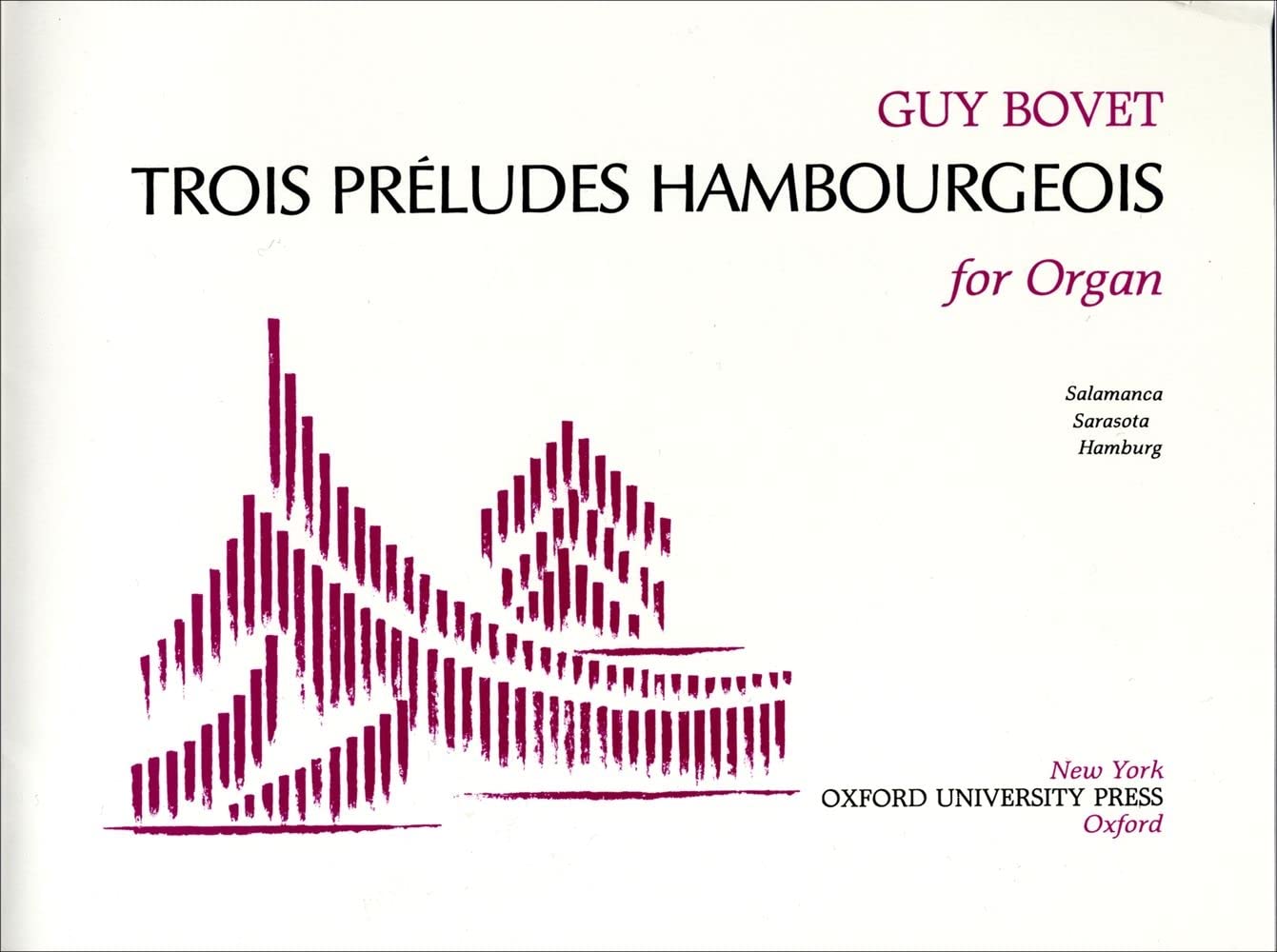 Trois Preludes Hambourgeois,Used