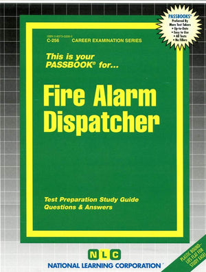 Fire Alarm Dispatcher(Passbooks) (Career Examination Series),Used