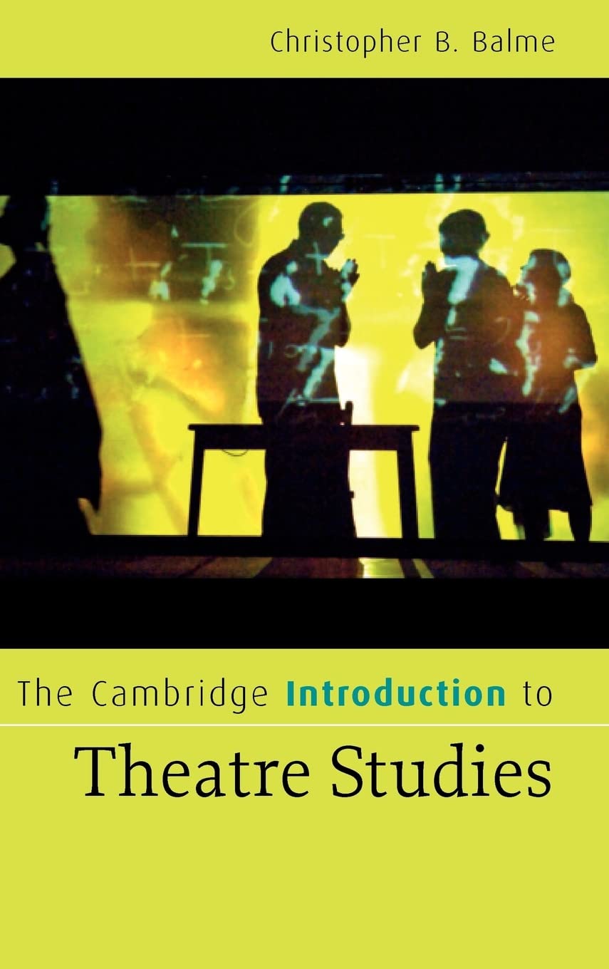 The Cambridge Introduction to Theatre Studies (Cambridge Introductions to Literature),Used