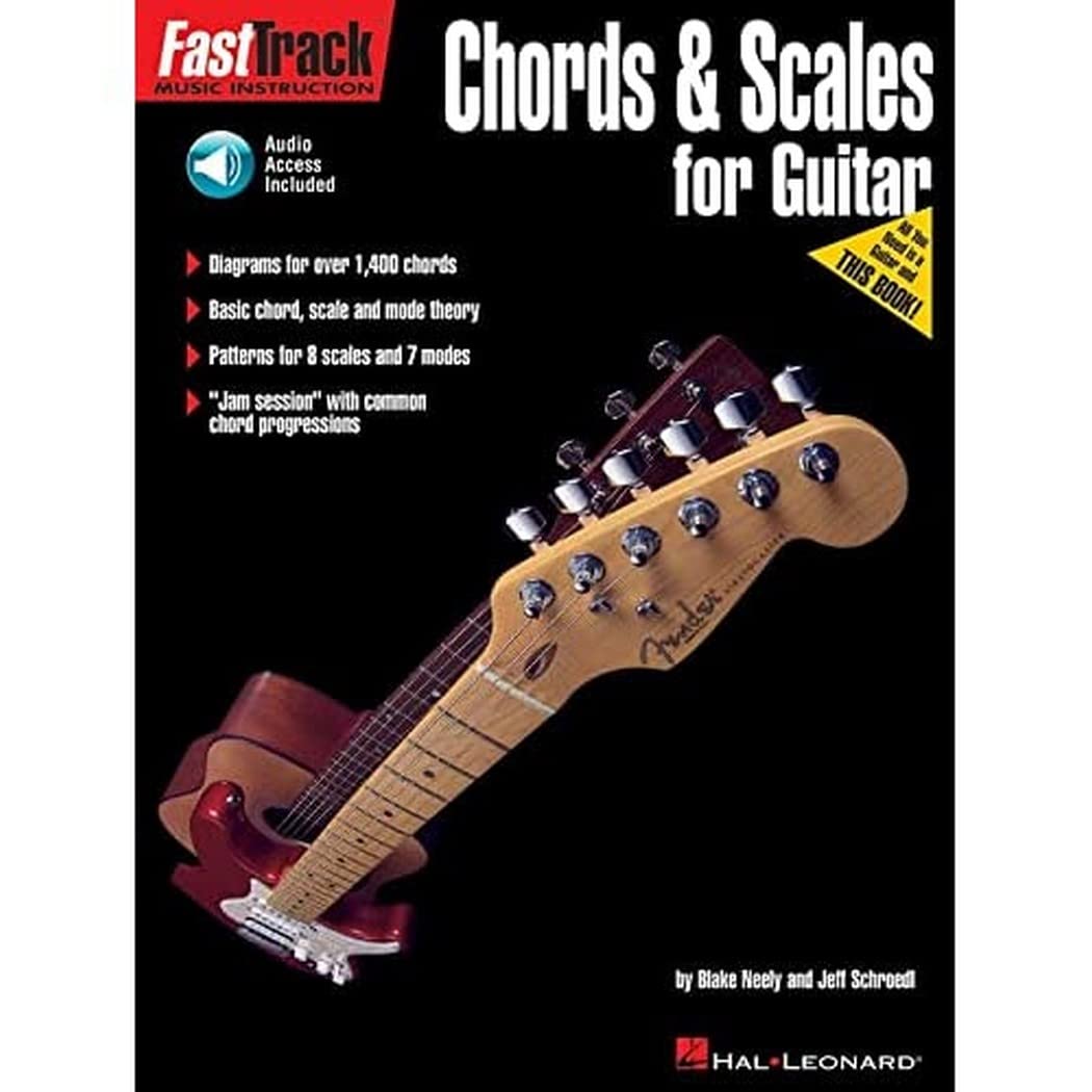 Fasttrack Guitar Method  Chords & Scales Book/Online Audio,Used