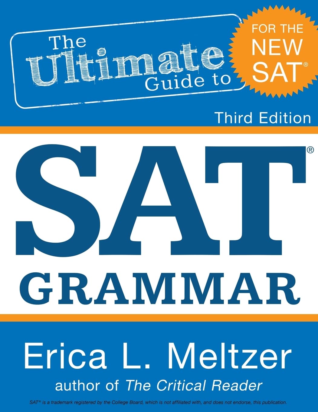 3rd Edition, The Ultimate Guide to SAT Grammar,Used