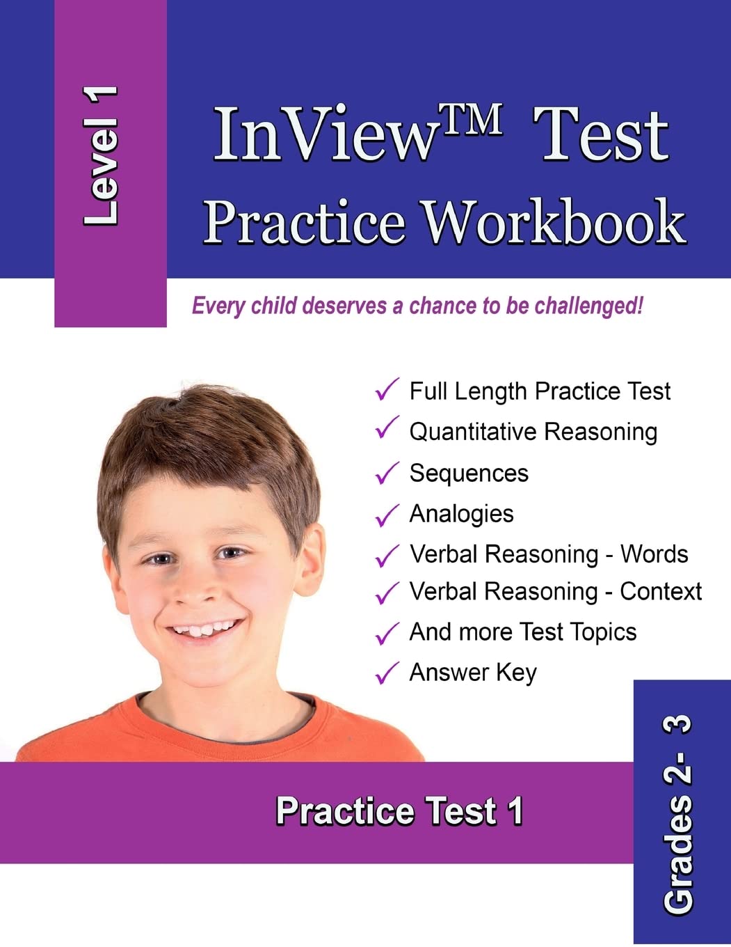 InView (TM) Test Practice Workbook,Used