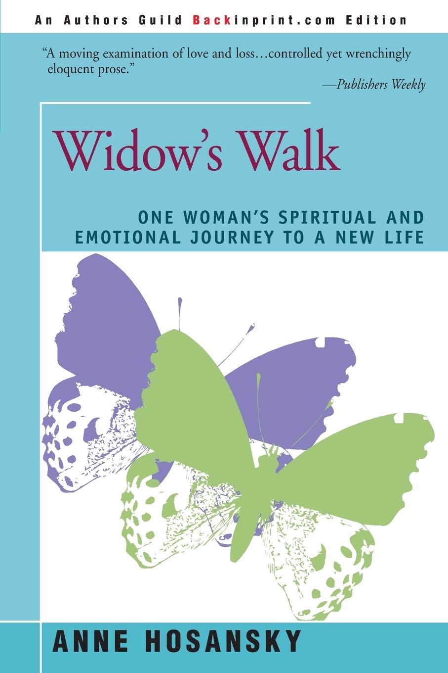 Widow's Walk: One Woman's Spiritual and Emotional Journey to a New Life,Used