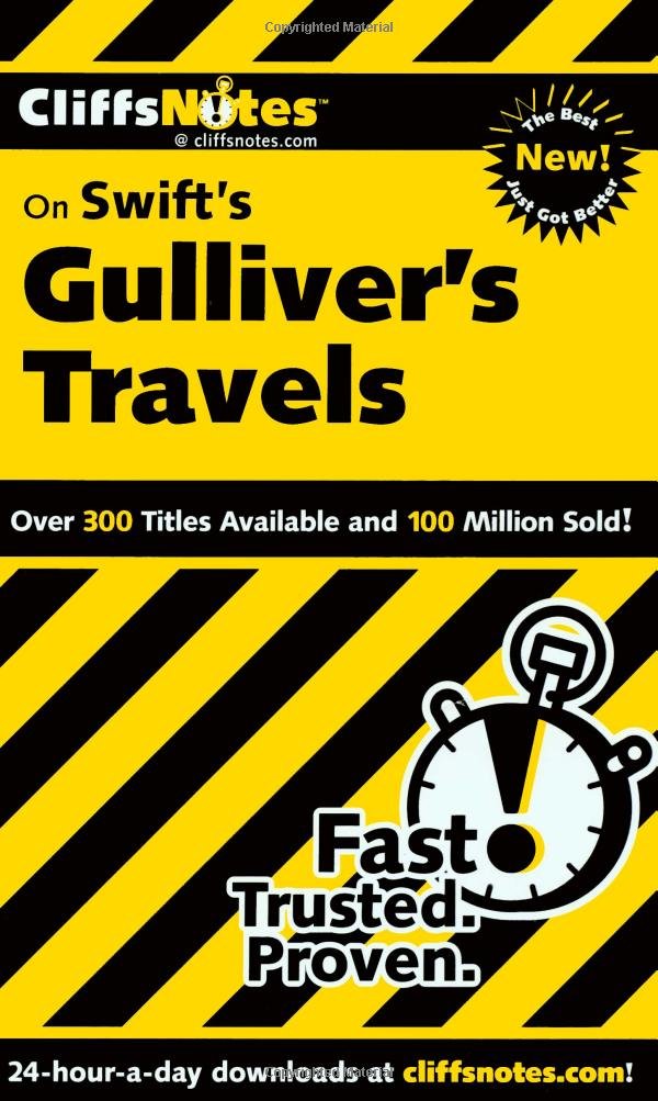 On Swift'S Gulliver'S Travels (Cliffs Notes)