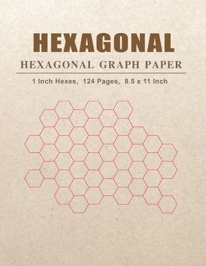 Hexagonal Graph Paper: Hexagon Graph Paper Notebook For Drawing Organic Chemistry Structures (Hexagonal Graph Paper Notebooks),Used