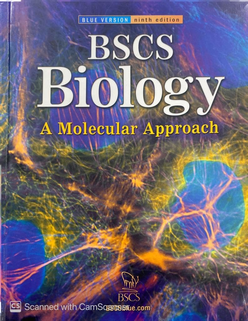 BSCS Biology: A Molecular Approach, Student Edition,Used