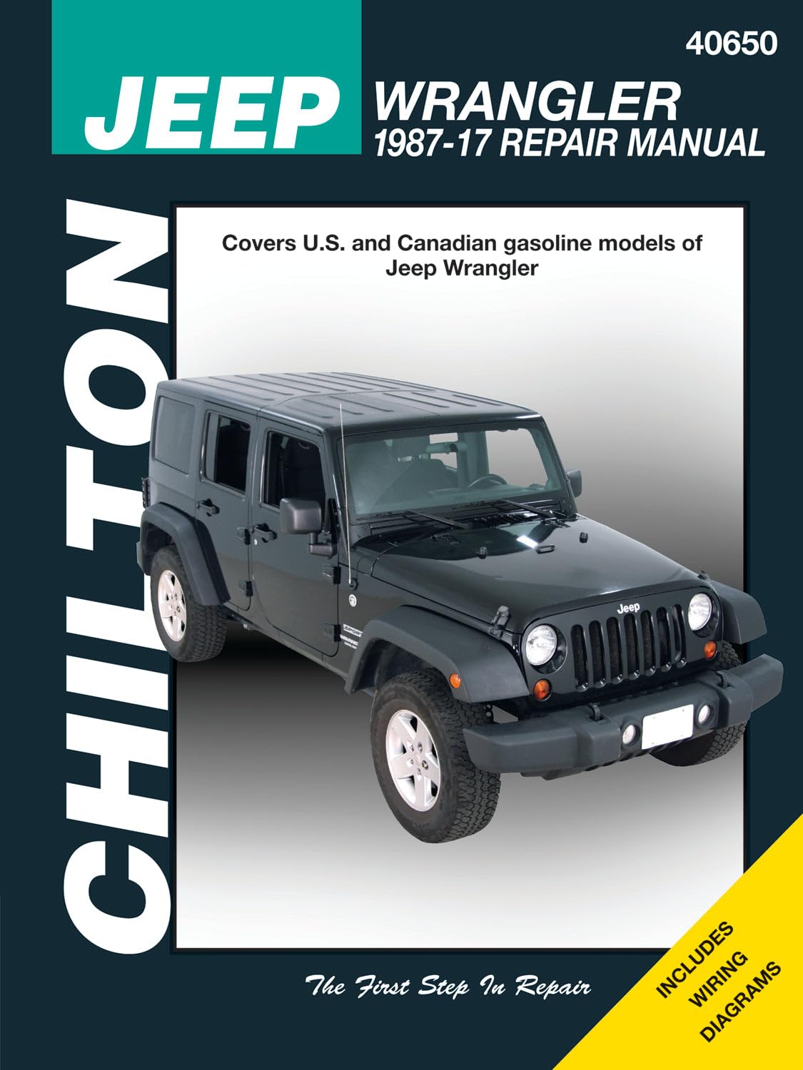Chilton Total Car Care Jeep Wrangler 19872017 Repair Manual (Chilton's Total Care) Chilton,New