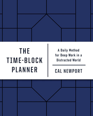 The TimeBlock Planner: A Daily Method for Deep Work in a Distracted World,Used