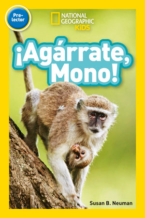 National Geographic Readers: Agrrate, Mono! (Prereader)Spanish Edition,Used