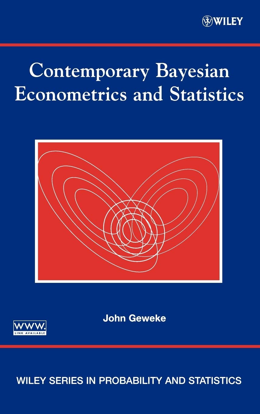 Contemporary Bayesian Econometrics And Statistics-used
